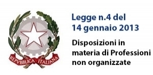 LEGGE  n° 4 del 14 gennaio 2013 - StudioNaturopatiaGuidoParente