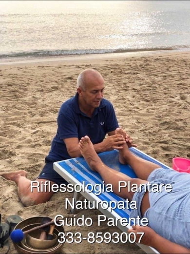 Riflessologia Plantare sulla Spiaggia - StudioNaturopatiaGuidoParente