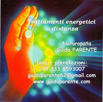 Trattamento di Pranoterapia a distanza - StudioNaturopatia GuidoParente