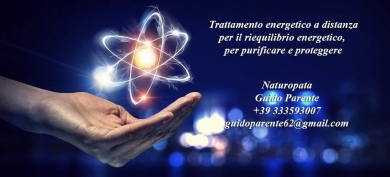 TRATTAMENTI ENERGETICI a DISTANZA  Pranoterapia e di Radiestesia - StudioNaturopatia GuidoParente
