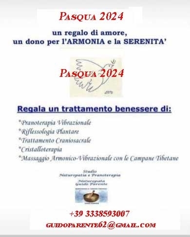 Pasqua 2024 nel benessere - StudioNaturopatia GuidoParente