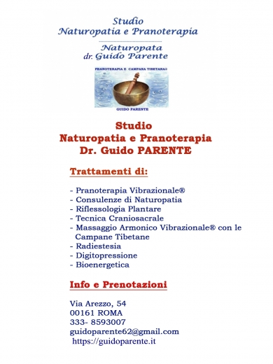 Studio Naturopatia e Pranoterapia Guido PARENTE - StudioNaturopatia GuidoParente